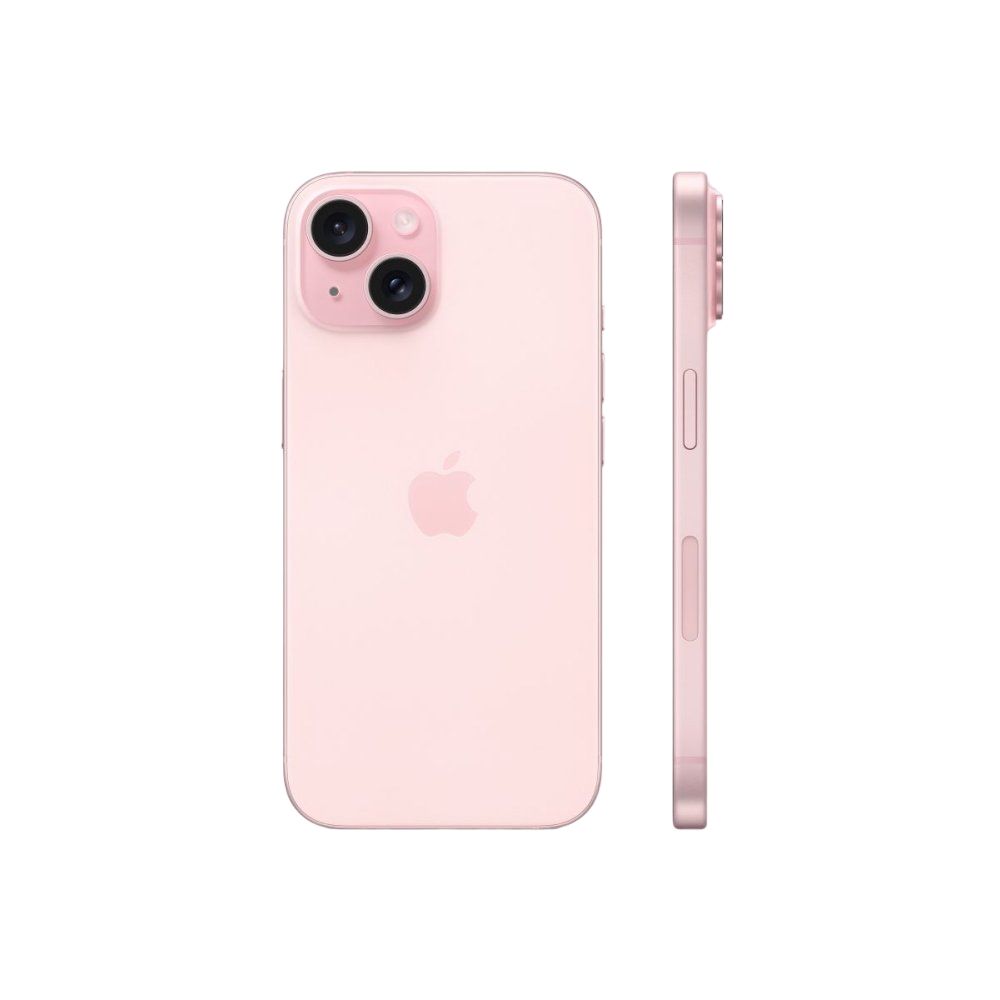 Смартфон Apple iPhone 15 128 ГБ (nano-SIM + eSIM). Цвет: розовый