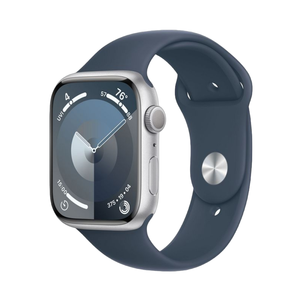 Apple Watch Series 9, 41мм, корпус из алюминия серебристого цвета